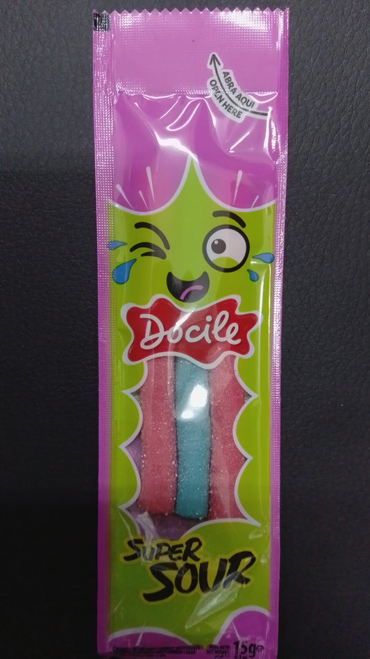 Docile-Super Sour Green Sticks 15g