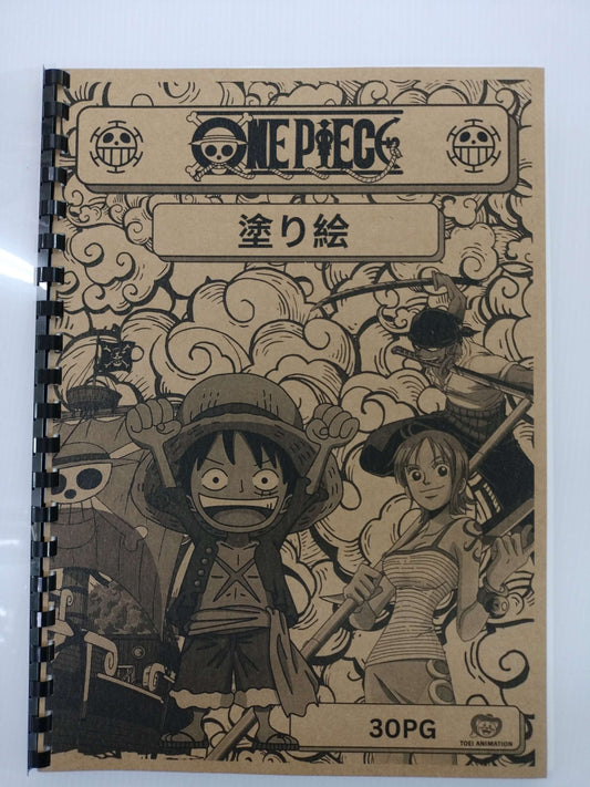 One Piece-Colouring Book 30pg