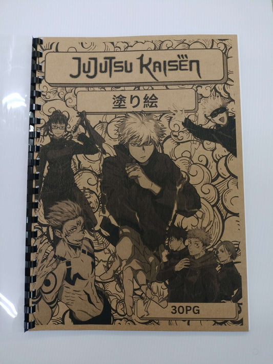 Jujutsu Kaisen-Colouring Book